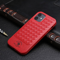 Luxury Genuine Leather Phone Case For iPhone 12 11 Series