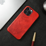 High Quality Leather Shockproof Case For iPhone 15 14 13 12 series