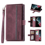 Flip Leather Wallet Multi Card Case for Samsung Galaxy S22 S21 S20 series