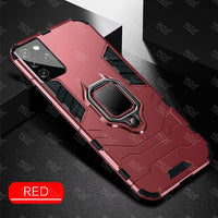 Shockproof Armor Magnetic Car Ring Stand Holder Cases For Samsung Galaxy S21 Ultra Plus