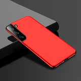 Luxury Ultra Thin Matte Back Case For Samsung Galaxy S22 S21 S20 FE Ultra Plus