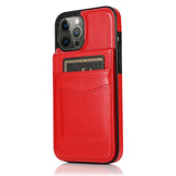 Business Leather Case with Card Slots for iPhone 14 series