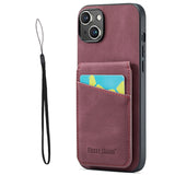 Flip Leather Card Slot Wallet Case for iPhone 14 13 12 series