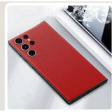 High-end Leather Decal Skin Back Protector Film For Samsung S23 S22 Ultra Plus