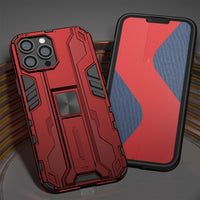 Shockproof Armor Stand Phone Case for iPhone 13 12 11 Series