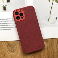 Soft Suede Leather Anti knock Full Protection Case For Apple iPhone 12 11 Series