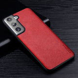 Luxury Business Style Retro Litchi Leather Case For Samsung Galaxy S21 FE Plus Ultra 5G