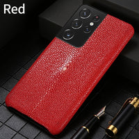 Galaxy S21 Plus Leather Case