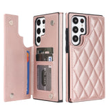 Leather Wallet Card Solt Magnetic Case For Samsung S23 S22 Ultra Plus