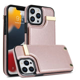 Multi Cards Slot Magnetic Wallet Leather Pocket Bag Purse Case for iPhone 14 13 12 series