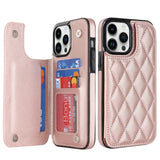 Luxury Wallet Card Slot Leather Case For iPhone 14 13 12 series