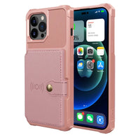 Magnetic Cards Slot Wallet Leather Case for iPhone 15 14 13 12 series