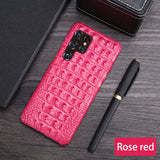 Luxury Leather Case for S22 S21 S20 Ultra Plus FE