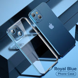 Full Lens Cover Shockproof Soft TPU Plating Case For iPhone 13 Series