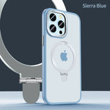 Hidden Magnetic Ring Holder MagSafe Case for iPhone 14 13 series