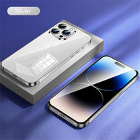 Shockproof Stainless Metal Armor Case For iPhone 14 13 series