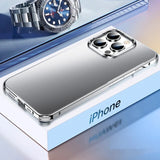 Metal Aluminium Alloy Ultra Thin Frosting Case For iPhone 15 14 series