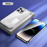 Luxury Stainless Steel Phone Case For iPhone 14 13 series