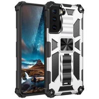 Hidden Magnetic Armor Kickstand Case For Samsung Galaxy S21 S20 Note 20 Series