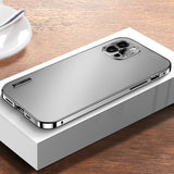 Matte Metal Magnetic Case for iPhone 14 13 series