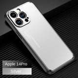 Luxury Metallic Aluminum Fall Prevention Cases For iPhone 14 13 12 series