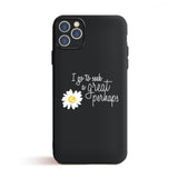 Fashion Flowers Soft Phone Case For iPhone 12 11 Series