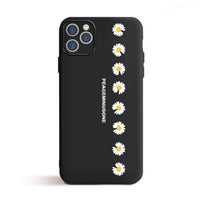 Fashion Flowers Soft Phone Case For iPhone 12 11 Series