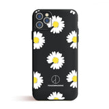 Fashion Flowers Soft Phone Case For iPhone 12 11 Series