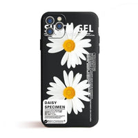 Fashion Flowers Soft Phone Case For iPhone 12 11 Series