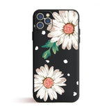 Fashion Flowers Soft Phone Case For iPhone 12 11 Series