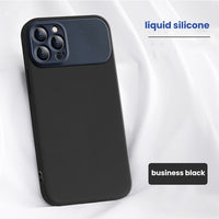 Camera Protection Liquid Silicone Case for iPhone 14 13 12 11 series