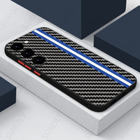 Shockproof Carbon Fiber Texture Case For Samsung Galaxy S23 S22 S21 series