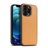 Solid Color PU Leather Camera Protection Case for iPhone 13 12 11 Pro Max