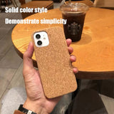 New Simple Wind Imitation Wood Grain Creative Phone Case For Apple 12 11 XSSeries