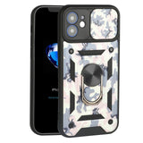 Camera Protector Camouflage Armor Shockproof Phone Case For iPhone 13 12 11 Series
