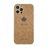 Environmental Wood Compress Sawdust Soft Breathable Cork Cooling Case For iPhone 15 14 13 12 series