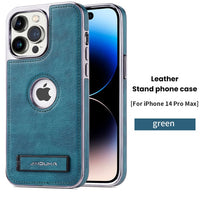 Luxury Leather Fold Stand Bracket Holder Shockproof Silicone Case For iPhone 14 13 12 series