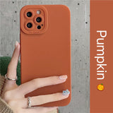 Camera Protector Candy Color Soft Matte Case For iPhone 13 12 11 Series