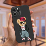 Cool Bear Case For iPhone 14 13 12 series