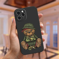 Cool Bear Case For iPhone 14 13 12 series