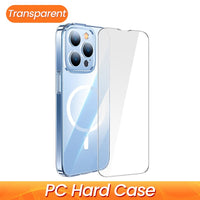 Magnetic Transparent Case for iPhone 14 series