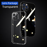 PC+TPU Shockproof Full Lens Protection Clear Case For iPhone 12 Series