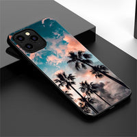 Sea Beach Silicone Case for iPhone 13 12 11 Pro Max Mini