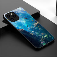 Sea Beach Silicone Case for iPhone 13 12 11 Pro Max Mini