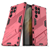 Shockproof Armor Ring Stand Back Case for Samsung Galaxy S22 Ultra Plus S21 FE