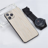 2021 Ice Film Wood Skins Sticker For iPhone 12 11 Series