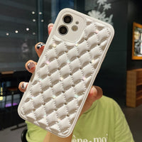 Luxury Flash Drilling Soft Leather Case For iPhone 12 11 Series