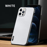 Luxury Business Shockproof Camera Lens Protection Matte Phone Case For iPhone 12 Series