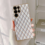 Luxury Plating Diamond Soft Case for Samsung S22 S21 series