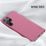 Ultra Thin Soft TPU Silicone Matte Back Case For Samsung S22 Ultra S22 Plus